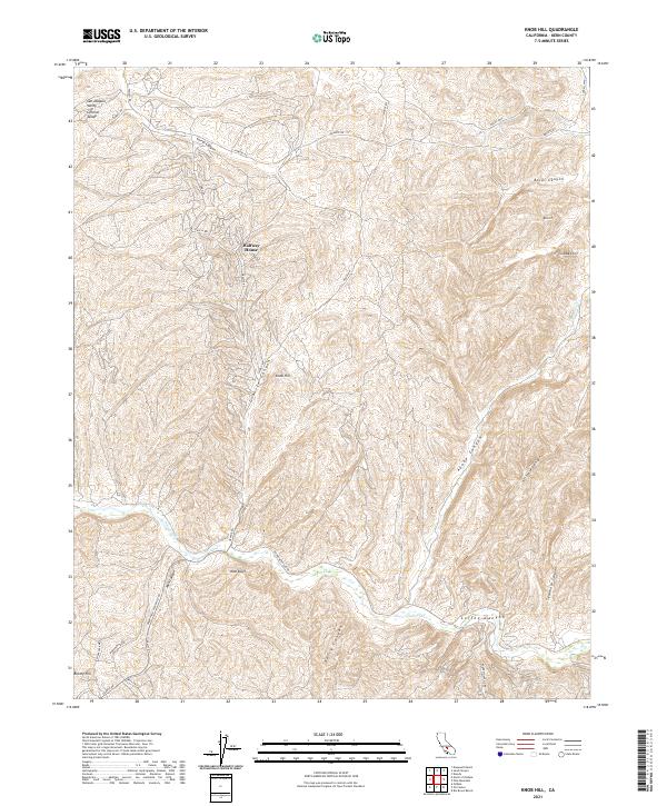 Knob Hill 2021 topographic map thumbnail