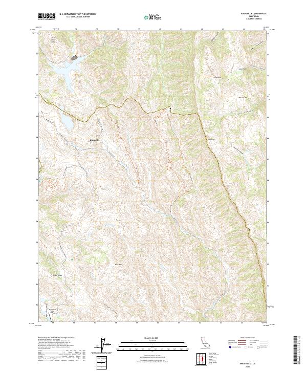 Knoxville topographic map thumbnail