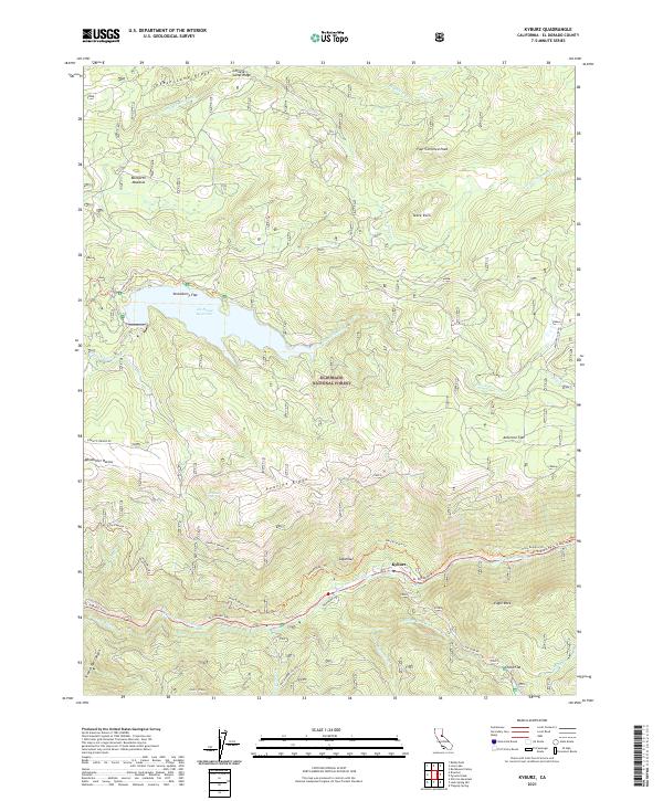 Kyburz 2021 topographic map thumbnail