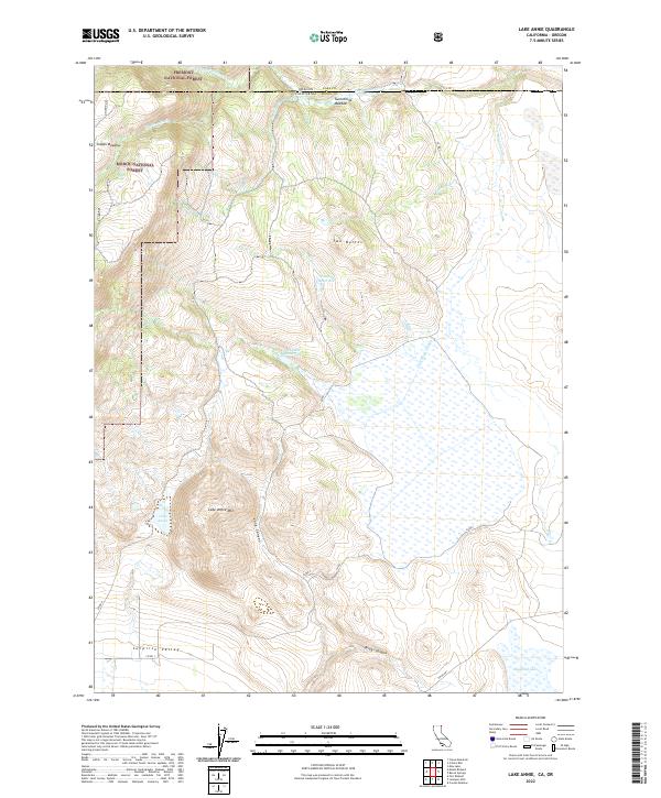 Lake Annie topographic map thumbnail