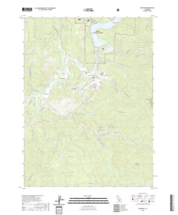 Lewiston topographic map thumbnail