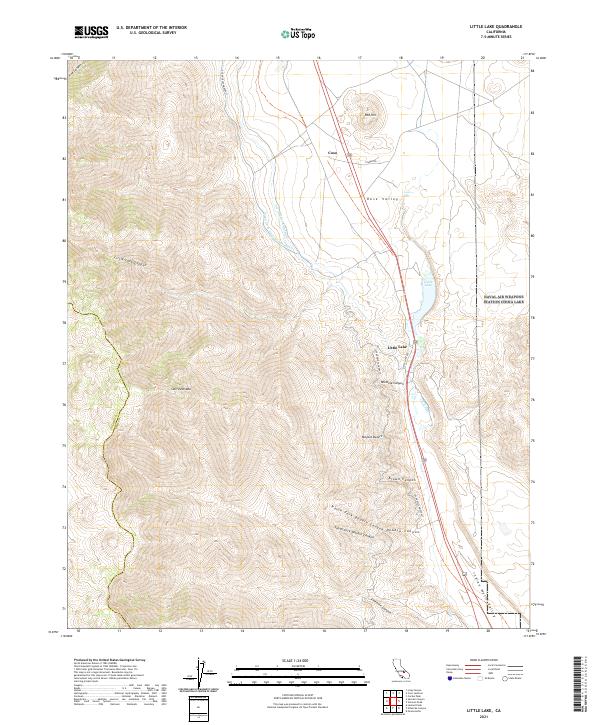 Little Lake topographic map thumbnail
