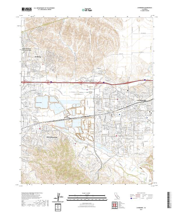 Livermore topographic map thumbnail