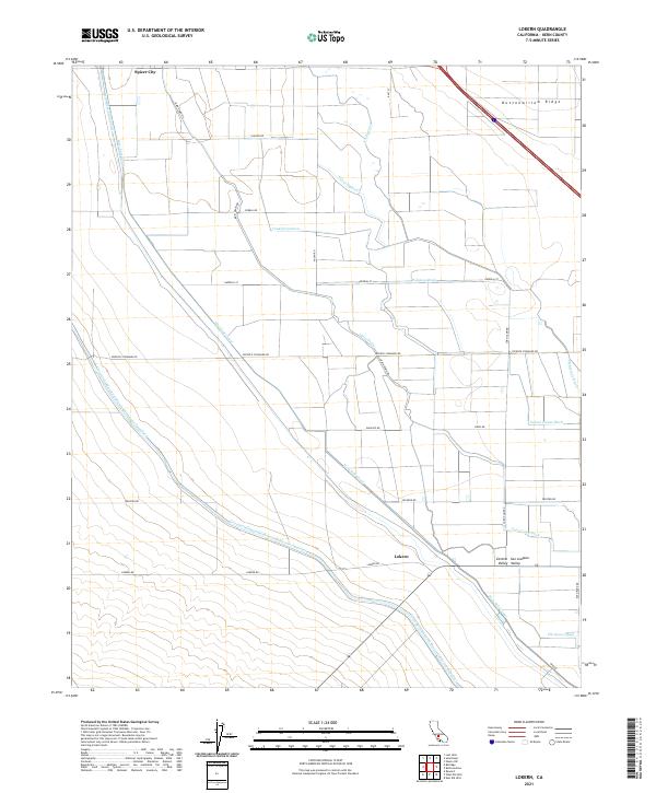 Lokern 2021 topographic map thumbnail