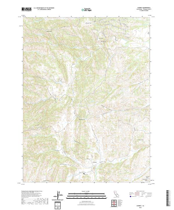 Lowrey 2022 topographic map thumbnail