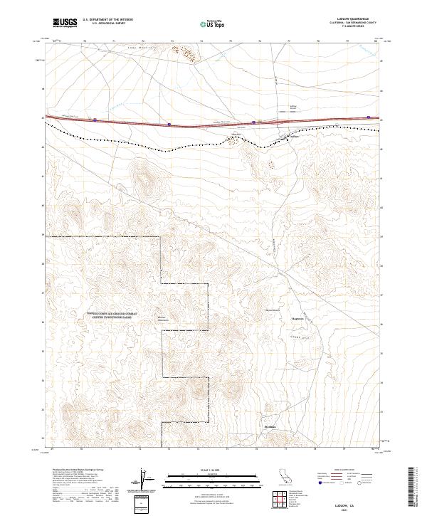 Ludlow 2021 topographic map thumbnail