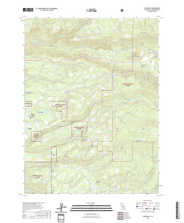 Lyonsville 2022 topographic map thumbnail
