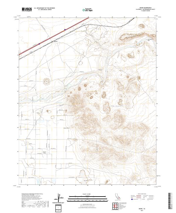 Manix 2021 topographic map thumbnail