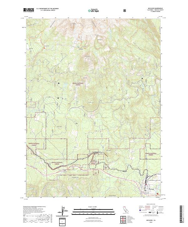 McCloud 2022 topographic map thumbnail
