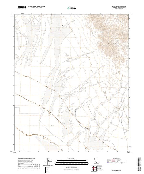 McCoy Spring 2021 topographic map thumbnail