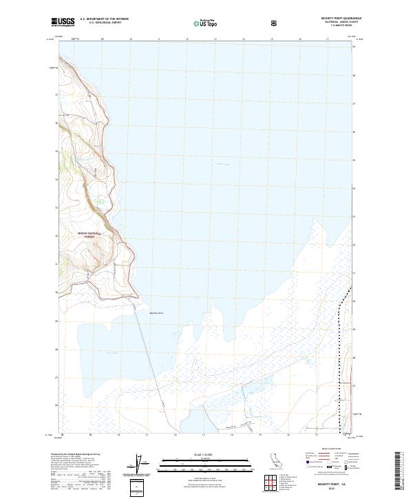 McGinty Point topographic map thumbnail