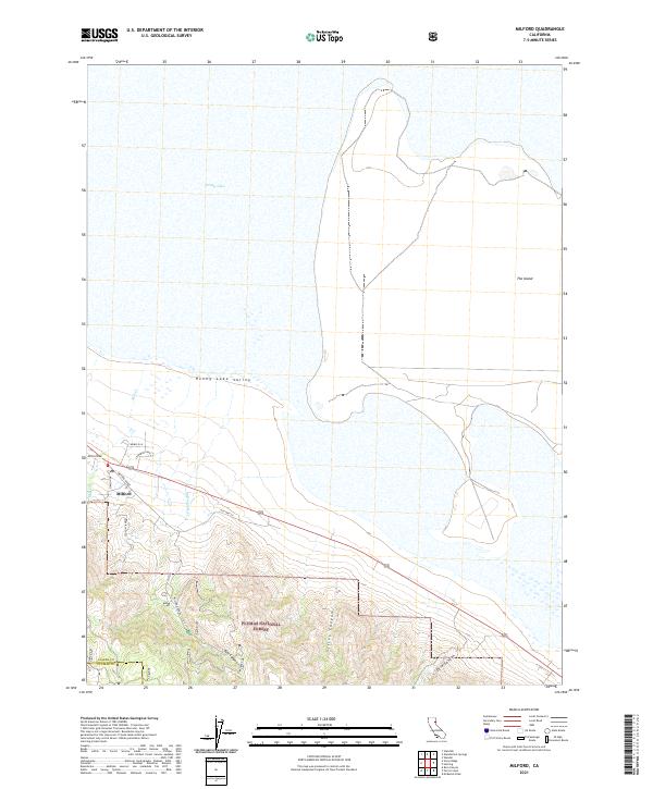 Milford topographic map thumbnail