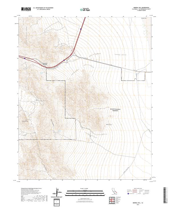 Mineral Hill topographic map thumbnail
