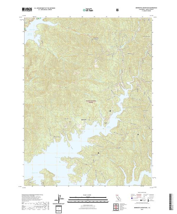 Minnesota Mountain 2021 topographic map thumbnail