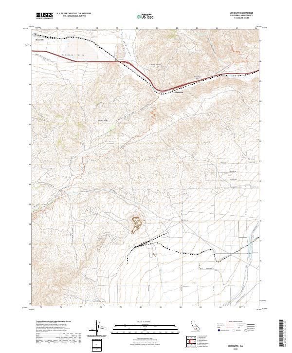 Monolith topographic map thumbnail