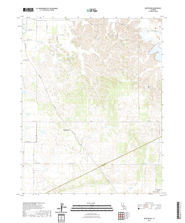 Montpelier topographic map thumbnail