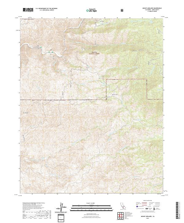 Mount Adelaide topographic map thumbnail
