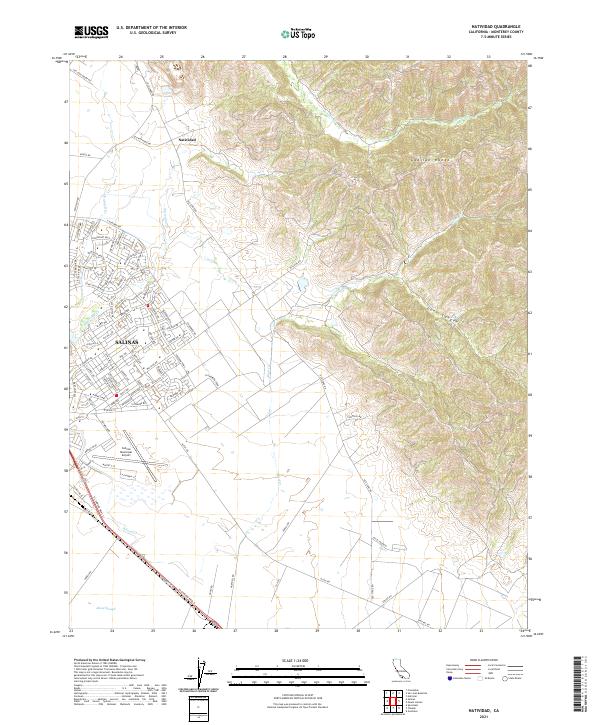 Natividad 2021 topographic map thumbnail