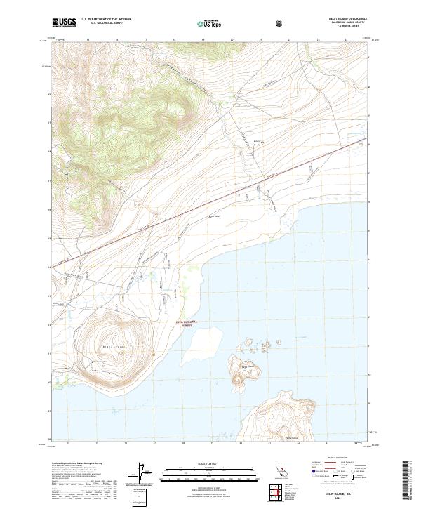Negit Island topographic map thumbnail