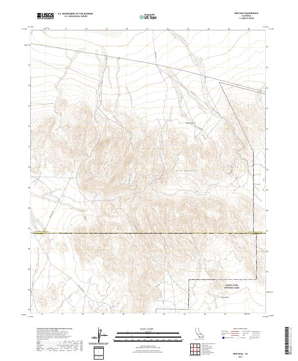 New Dale topographic map thumbnail