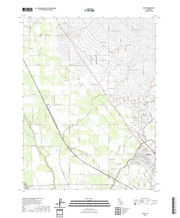 Nord topographic map thumbnail