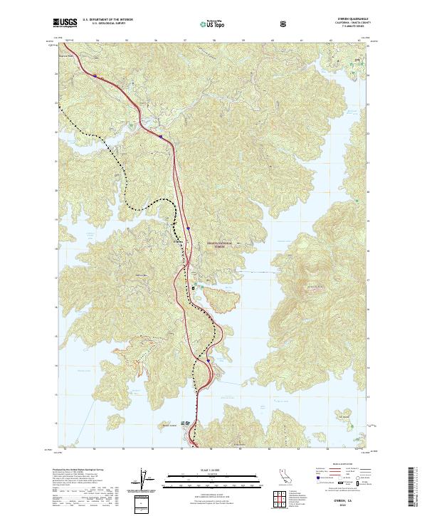 O'Brien topographic map thumbnail