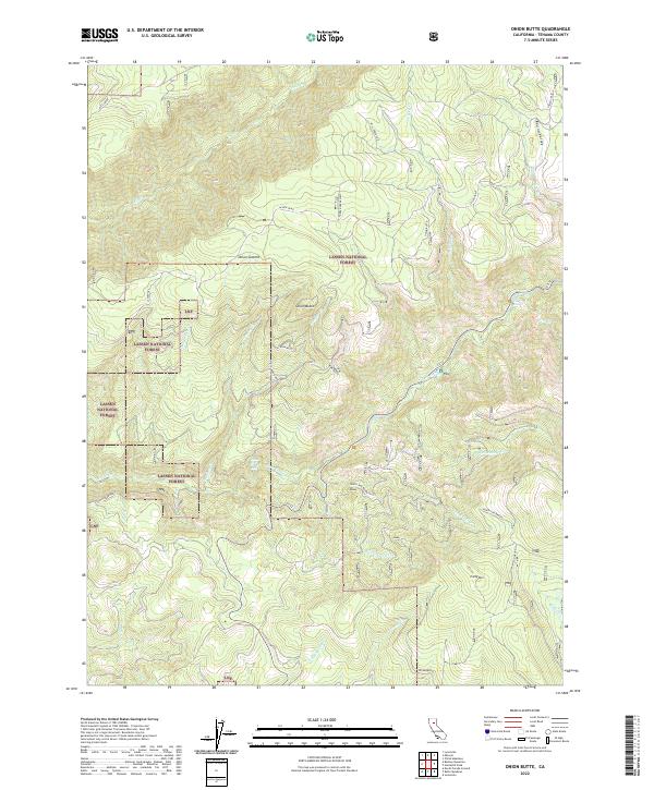Onion Butte topographic map thumbnail