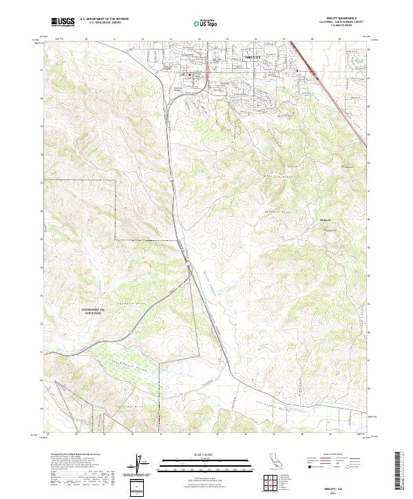 Orcutt topographic map thumbnail