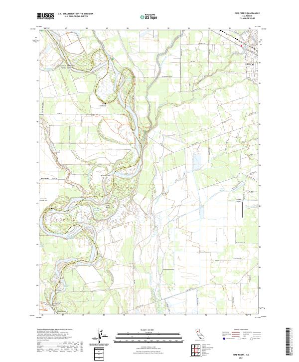 Ord Ferry 2021 topographic map thumbnail