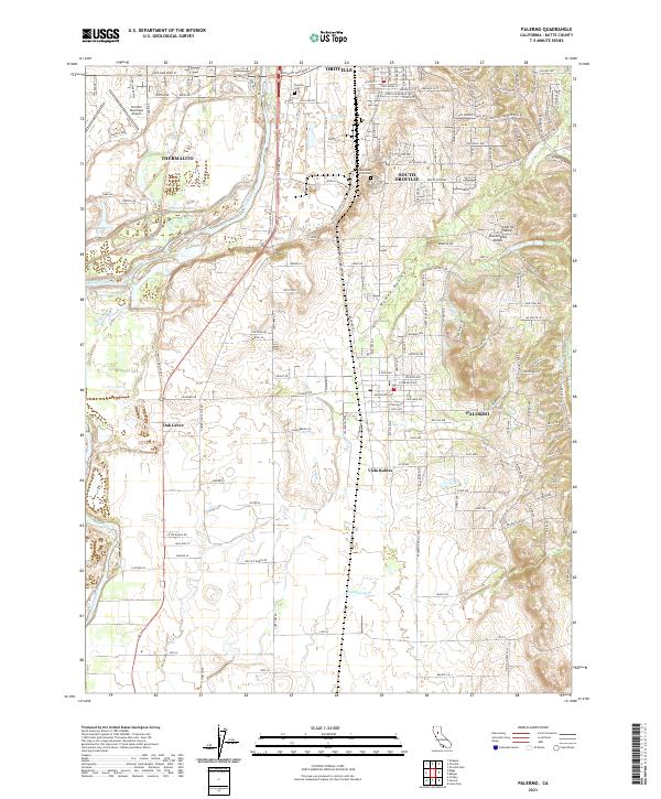 Palermo topographic map thumbnail