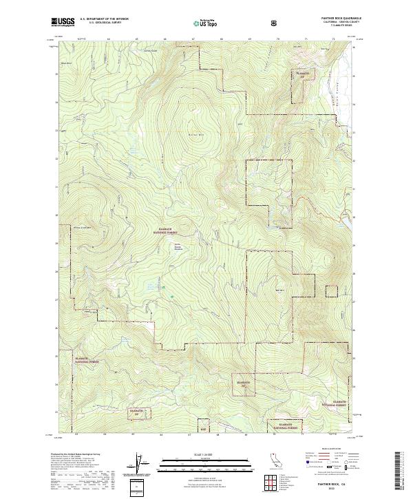 Panther Rock topographic map thumbnail