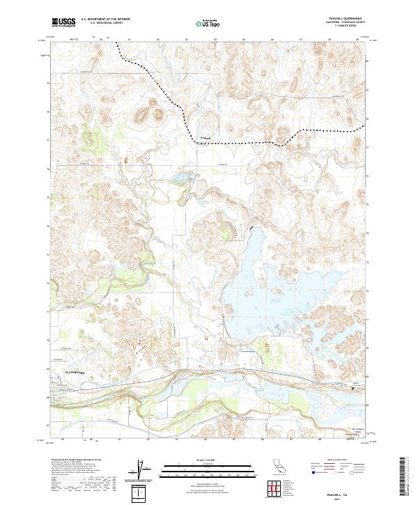 Paulsell topographic map thumbnail