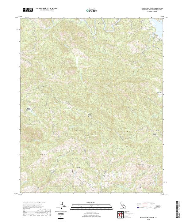 Pebblestone Shut-in topographic map thumbnail
