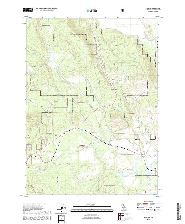 Penoyar 2021 topographic map thumbnail