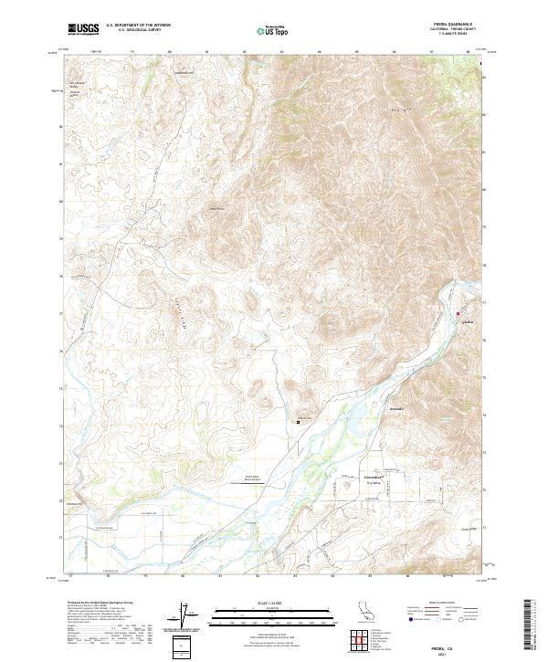 Piedra 2021 topographic map thumbnail