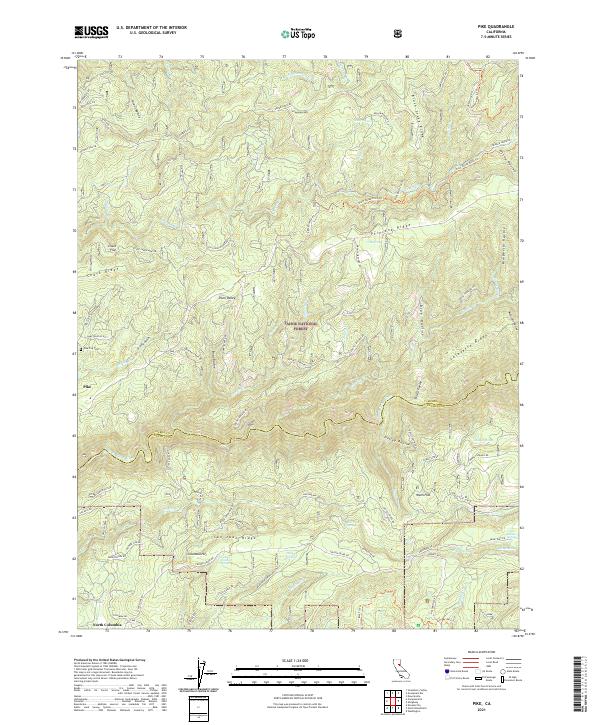 Pike 2021 topographic map thumbnail