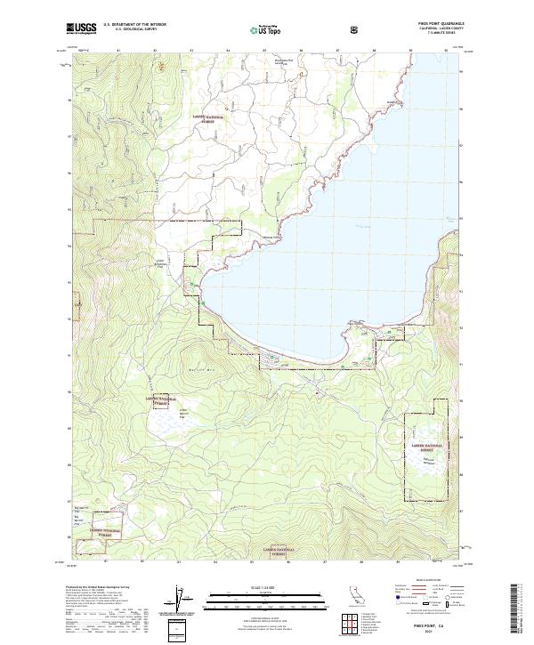 Pikes Point topographic map thumbnail