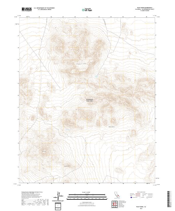 Pilot Knob topographic map thumbnail