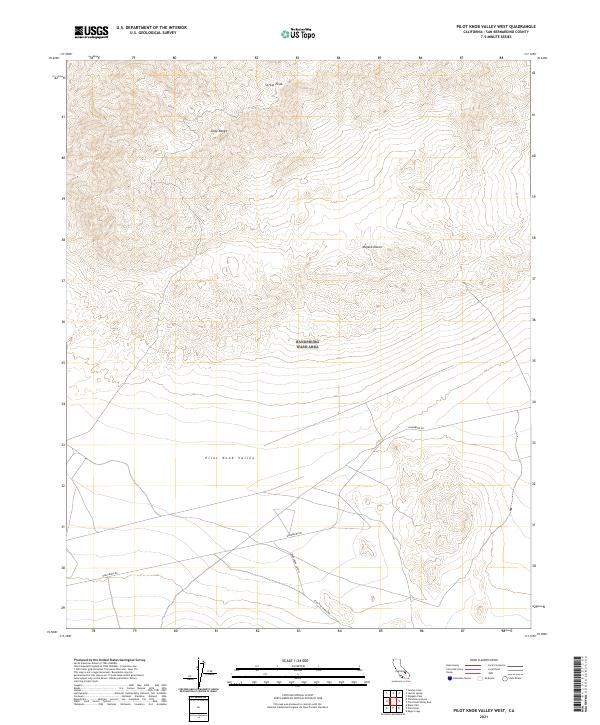 Pilot Knob Valley West topographic map thumbnail