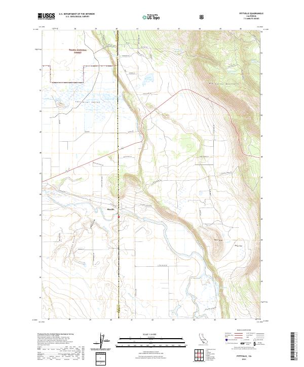 Pittville 2021 topographic map thumbnail