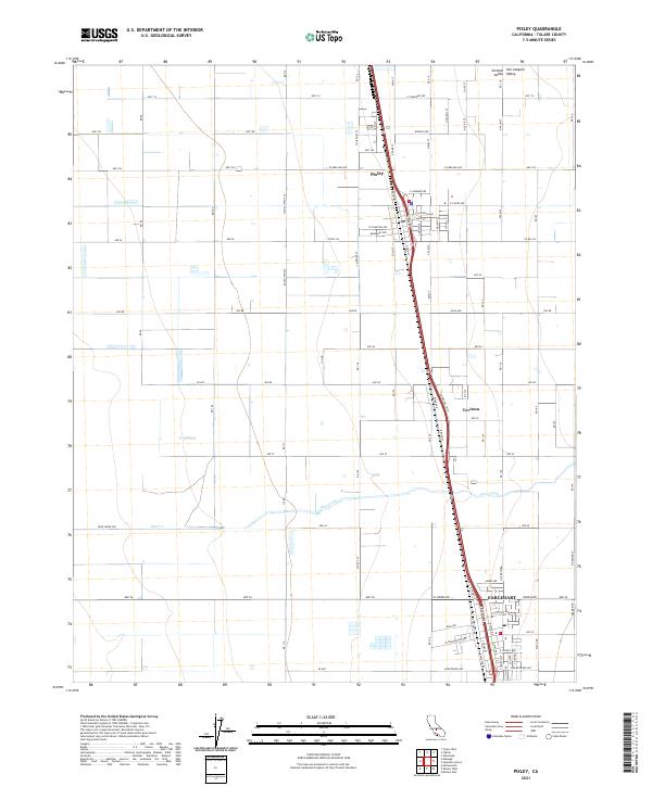 Pixley 2021 topographic map thumbnail