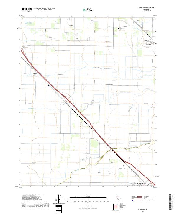 Plainsburg topographic map thumbnail