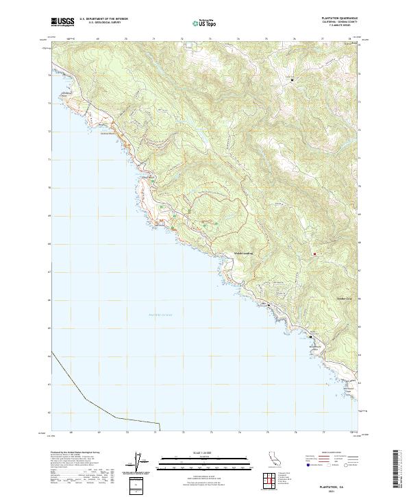 Plantation 2021 topographic map thumbnail