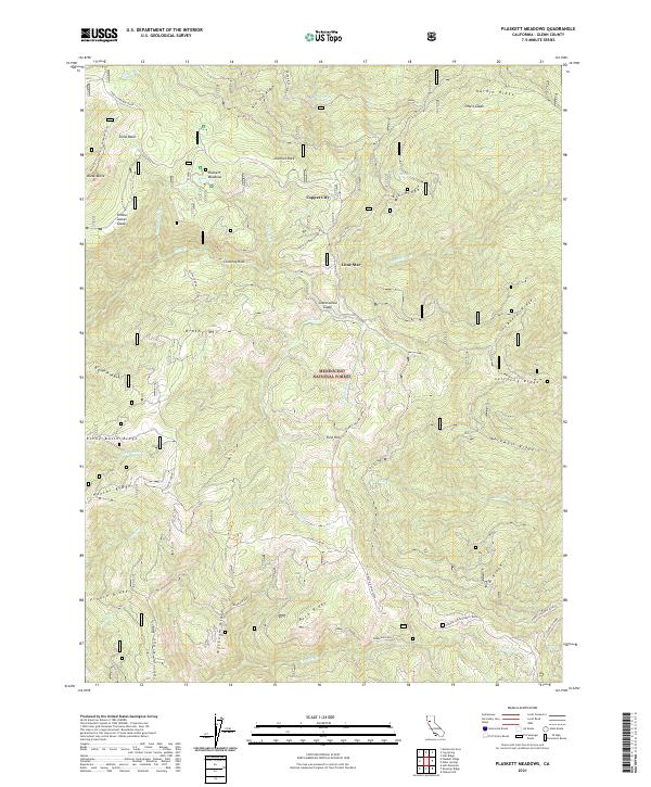 Plaskett Meadows 2021 topographic map thumbnail