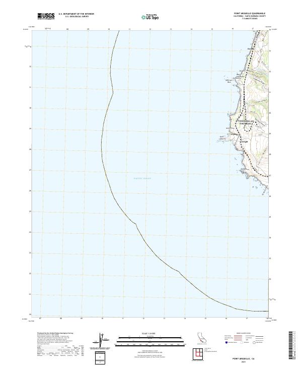 Point Arguello 2021 topographic map thumbnail