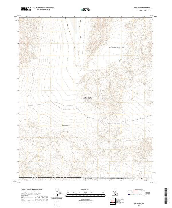 Quail Spring 2021 topographic map thumbnail