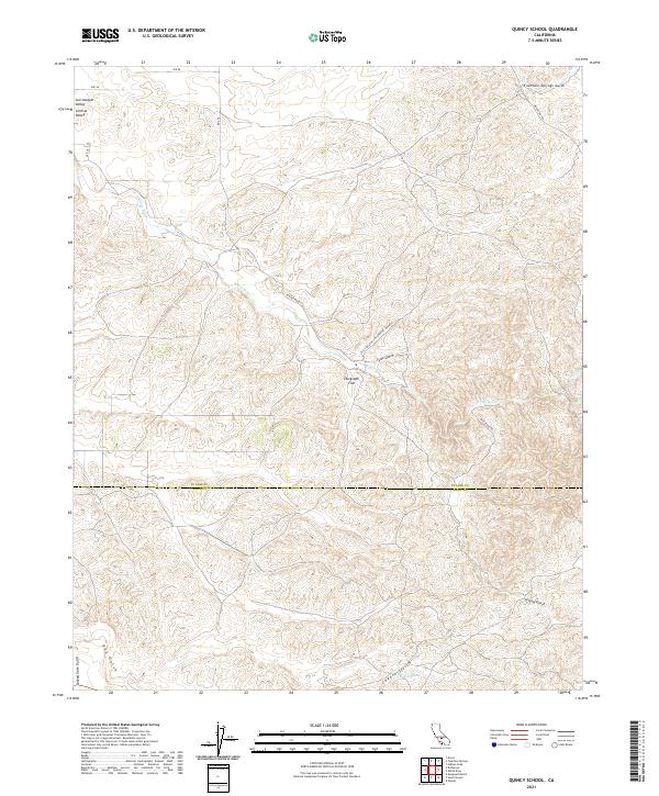 Quincy School 2021 topographic map thumbnail