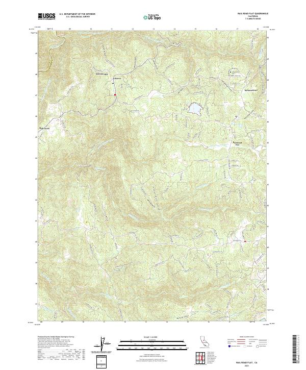 Rail Road Flat 2021 topographic map thumbnail