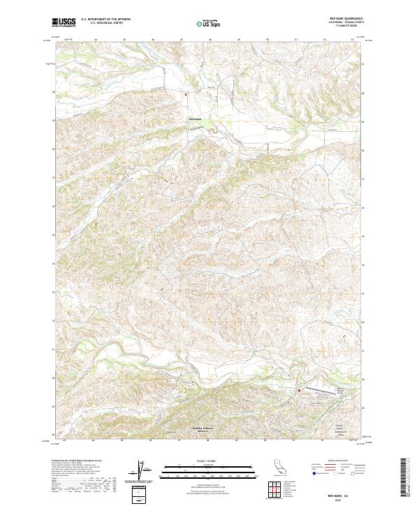 Red Bank topographic map thumbnail