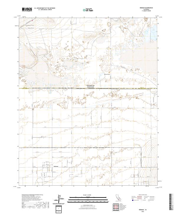 Redman 2022 topographic map thumbnail